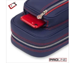 Cuetec 4x8 Navy Pro Line Pool Cue Case -Billiard Equipment Store 23 ct pro line 4x8 navy 95 755 mobile pocket