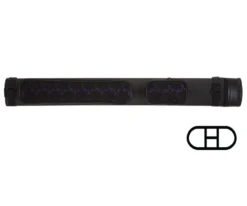 Action 2 Butts 2 Shafts Lace Case - Purple