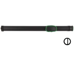 ACPRND Action Piping - 1x2 - Round Hard Case -Billiard Equipment Store acprnd green cat