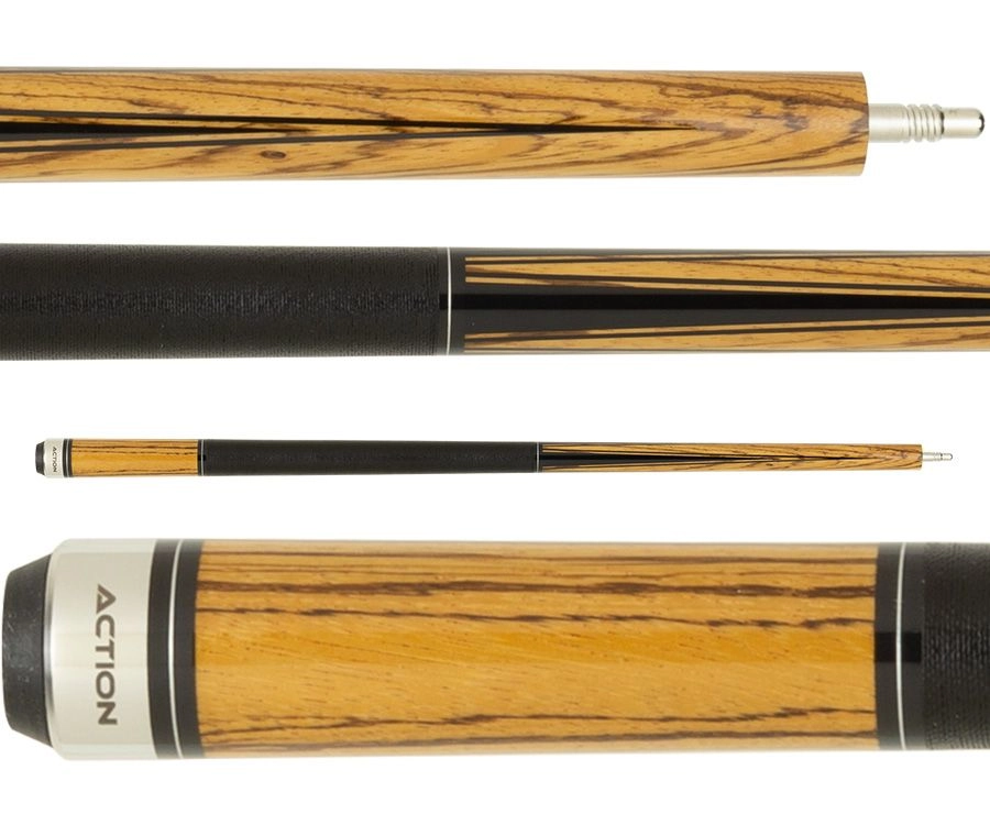 Action ACTMS04 Zebrawood 25oz Massé Pool Cue 6 Action ACTMS04 Zebrawood 25oz Massé Pool Cue - Image 4