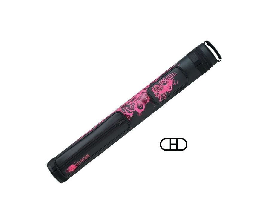 Athena Pink Tribal Rose 2 Butt 2 Shaft Hard Case 3 Athena Pink Tribal Rose 2 Butt 2 Shaft Hard Case
