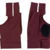 Action Deluxe Pool And Billiard Gloves BGDLX -Billiard Equipment Store bgdlx burgundy 01
