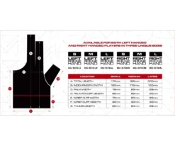 Cuetec Axis Billiards Glove -Billiard Equipment Store bglct size chart 01