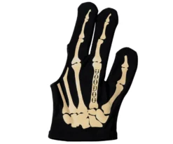 Voodoo Skeleton Pool And Billiard Gloves 7 Voodoo Skeleton Pool And Billiard Gloves -Billiard Equipment Store bglvod bone 01