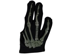 Voodoo Skeleton Pool And Billiard Gloves 6 Voodoo Skeleton Pool And Billiard Gloves -Billiard Equipment Store bglvod grey 01