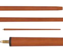 Wooden 2 Piece Bridge Stick -Billiard Equipment Store bhbs2p1 honey 02