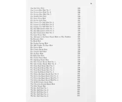 The 99 Critical Shots In Pool Book -Billiard Equipment Store bk993 02