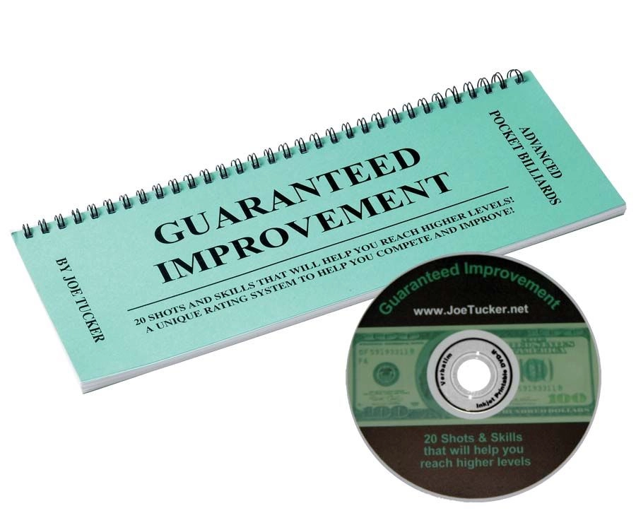 Joe Tucker's Guaranteed Improvement Book And DVD Set 3 Joe Tucker's Guaranteed Improvement Book And DVD Set