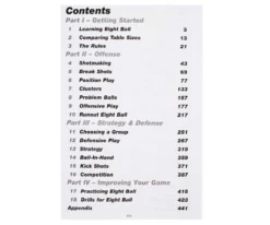 Play Your Best Eight Ball 5 Play Your Best Eight Ball -Billiard Equipment Store bkpyb8 toc 01