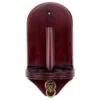 Deluxe Cone Chalk Holder With Lion Ring Hook - Wine Stain -Billiard Equipment Store ccln wine 01 1