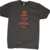 Keep Calm And Stroke On - Mens - Charcoal 2 Keep Calm And Stroke On - Mens - Charcoal -Billiard Equipment Store dawgtssm sm