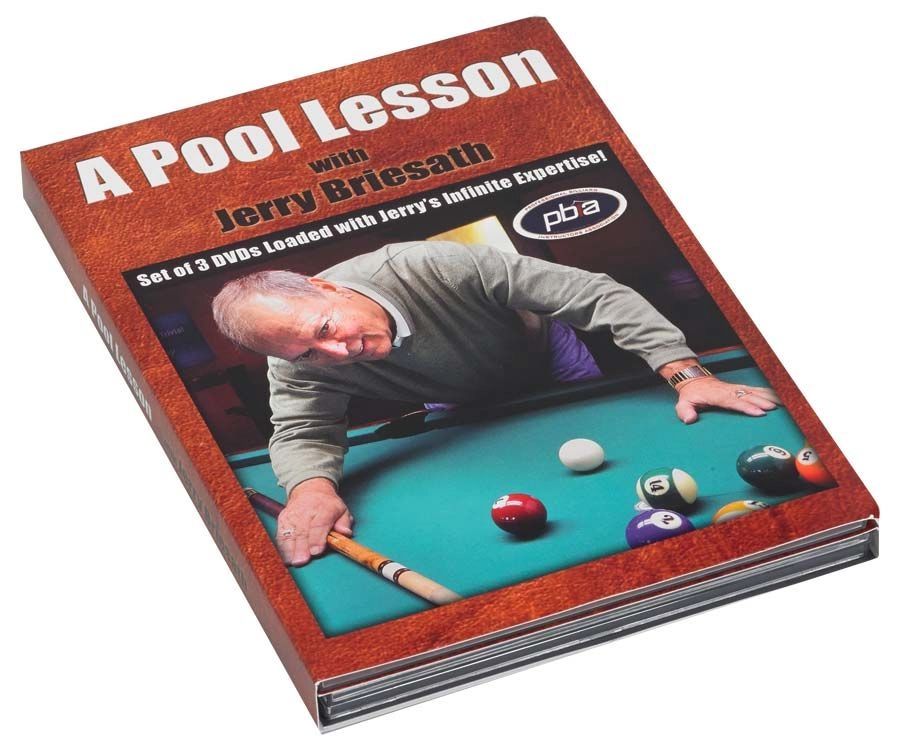 A Pool Lesson With Jerry Briesath DVD Set 3 A Pool Lesson With Jerry Briesath DVD Set