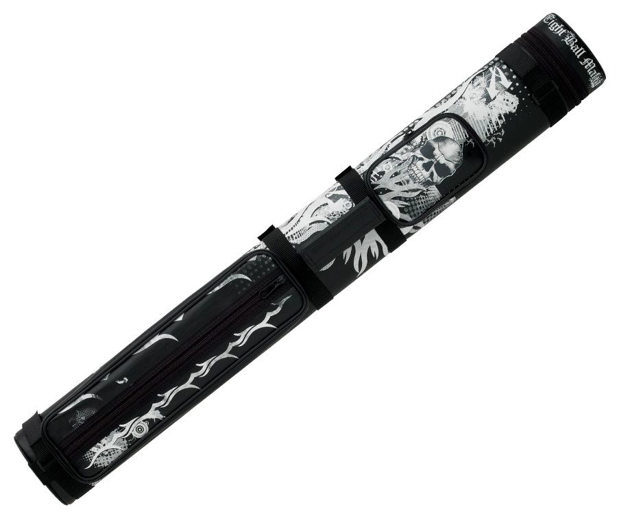 Eight Ball Mafia Skulls And Flames 2 Butt 2 Shaft Hard Case 3 Eight Ball Mafia Skulls And Flames 2 Butt 2 Shaft Hard Case