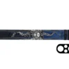 Eight Ball Mafia EBMC22J Blue Octopus 2 Butt 2 Shaft Hard Case -Billiard Equipment Store ebmc22j sm
