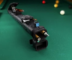 Eight Ball Mafia EBMC23A Skulls Bones & Money 2 Butt 3 Shaft Hard Case -Billiard Equipment Store ebmc23a 01 1