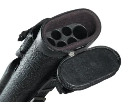 Elite Leatherette 2 Butt 4 Shaft Hard Case 15 Elite Leatherette 2 Butt 4 Shaft Hard Case -Billiard Equipment Store eccp24 open 1