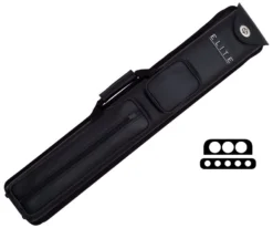 Elite Nexus 3 Butt 5 Shaft Hard Case 14 Elite Nexus 3 Butt 5 Shaft Hard Case -Billiard Equipment Store ecn35 black 01 1