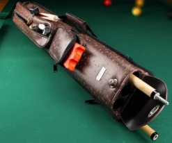 Elite Nexus 3 Butt 5 Shaft Hard Case 20 Elite Nexus 3 Butt 5 Shaft Hard Case -Billiard Equipment Store ecn35 brown 01 2