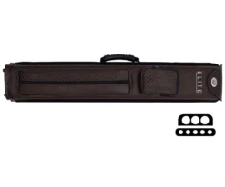 Elite Nexus Reserve 3 Butt 5 Shaft Hard Case -Billiard Equipment Store ecnr35 brown cat 1