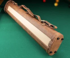 Elite 2x4 Vintage Cue Case Chestnut -Billiard Equipment Store ecv24 chestnut 03