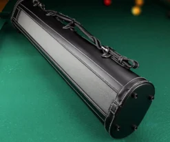 Elite 3x7 Vintage Cue Case Black -Billiard Equipment Store ecv37 grey 03 2