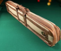Elite 4x8 Vintage Vinyl Soft Cue Case Black -Billiard Equipment Store ecvs48 chestnut 03 2