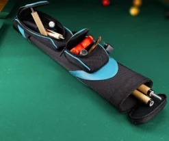 Elite ECW24 Blue 2 Butt 4 Shaft Wave Case -Billiard Equipment Store ecw24 blue 01