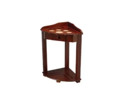 8 Cue Deluxe Floor Rack With Drawer -Billiard Equipment Store frh8chocolate sm