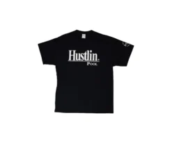 Hustlin USA 8-Ball Rack T-Shirt -Billiard Equipment Store hust01 cat