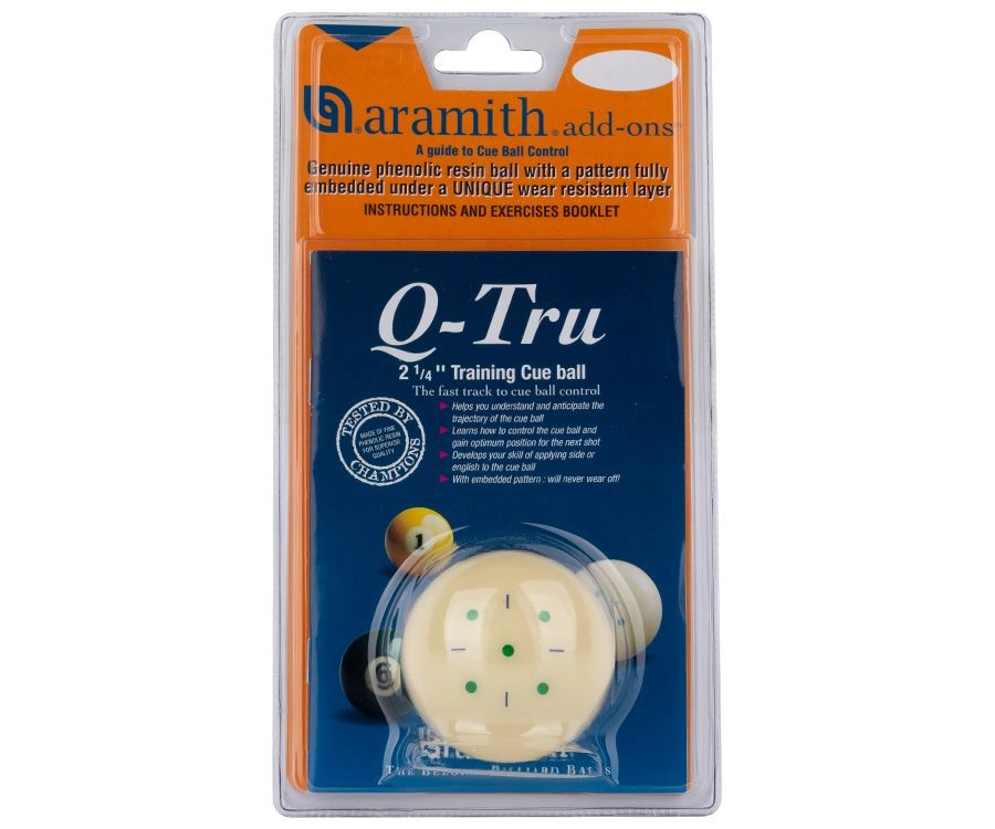 Aramith Q-Tru Training Cue Ball 4 Aramith Q-Tru Training Cue Ball - Image 2