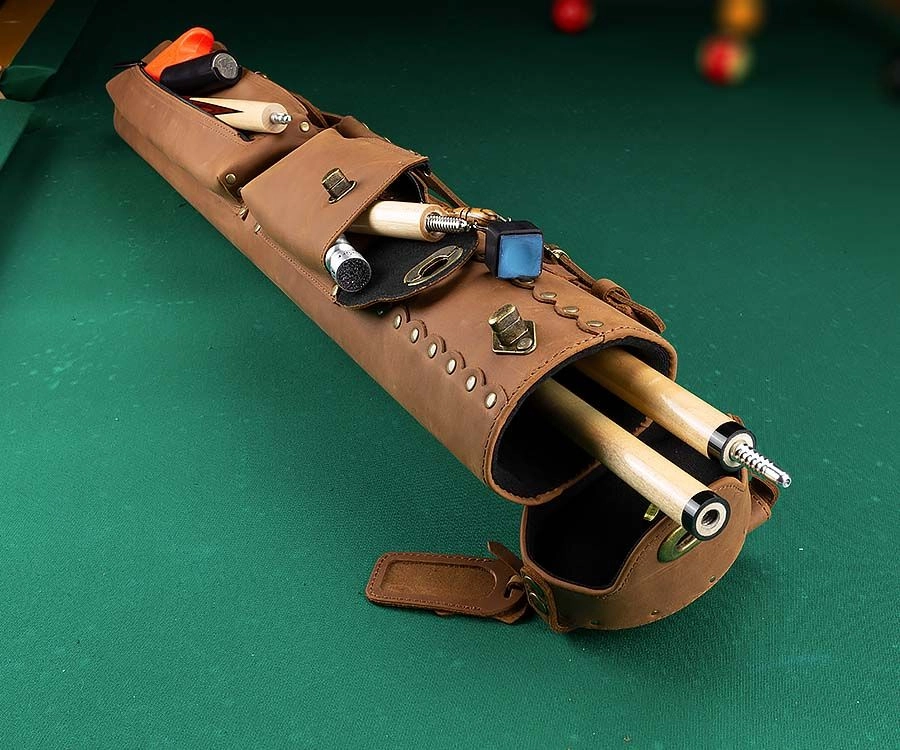 Instroke Buffalo 2 Butt 3 Shaft Leather Case 6 Instroke Buffalo 2 Butt 3 Shaft Leather Case - Image 4