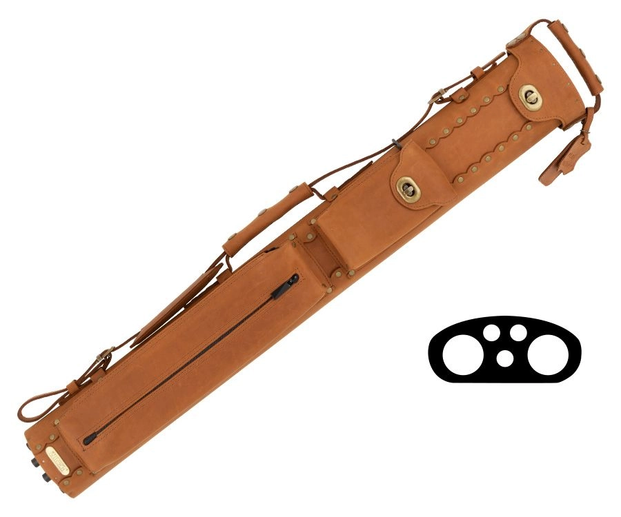 Instroke Buffalo 2 Butt 3 Shaft Leather Case 3 Instroke Buffalo 2 Butt 3 Shaft Leather Case