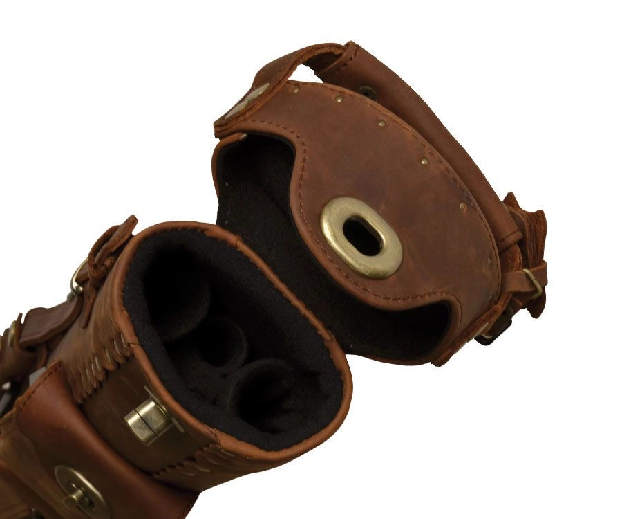 Instroke Buffalo 2 Butt 3 Shaft Leather Case 4 Instroke Buffalo 2 Butt 3 Shaft Leather Case - Image 2