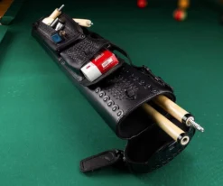 Instroke Southwest 2 Butt 4 Shaft Leather Case 9 Instroke Southwest 2 Butt 4 Shaft Leather Case -Billiard Equipment Store issw24 black 01