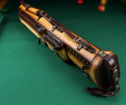 Instroke Tooled 3 Butt 5 Shaft Leather Case 16 Instroke Tooled 3 Butt 5 Shaft Leather Case -Billiard Equipment Store ist35 rust 03