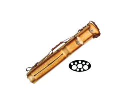 Instroke Tooled 3 Butt 7 Shaft Leather Case -Billiard Equipment Store ist37 rust 01 1