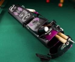 Instroke La Bella Donna 2 Butt 4 Shaft Hard Case - Black 12 Instroke La Bella Donna 2 Butt 4 Shaft Hard Case - Black -Billiard Equipment Store isxb 01 1