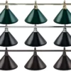 Economy 3-Shade Pool Table Light -Billiard Equipment Store lpeb3 01