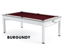 Nantucket 3-in-1 Outdoor Pool/Dining/Ping Pong Table From Spencer Marston - FREE Installation 21 Nantucket 3-in-1 Outdoor Pool/Dining/Ping Pong Table From Spencer Marston - FREE Installation -Billiard Equipment Store nantucket burgundy 1