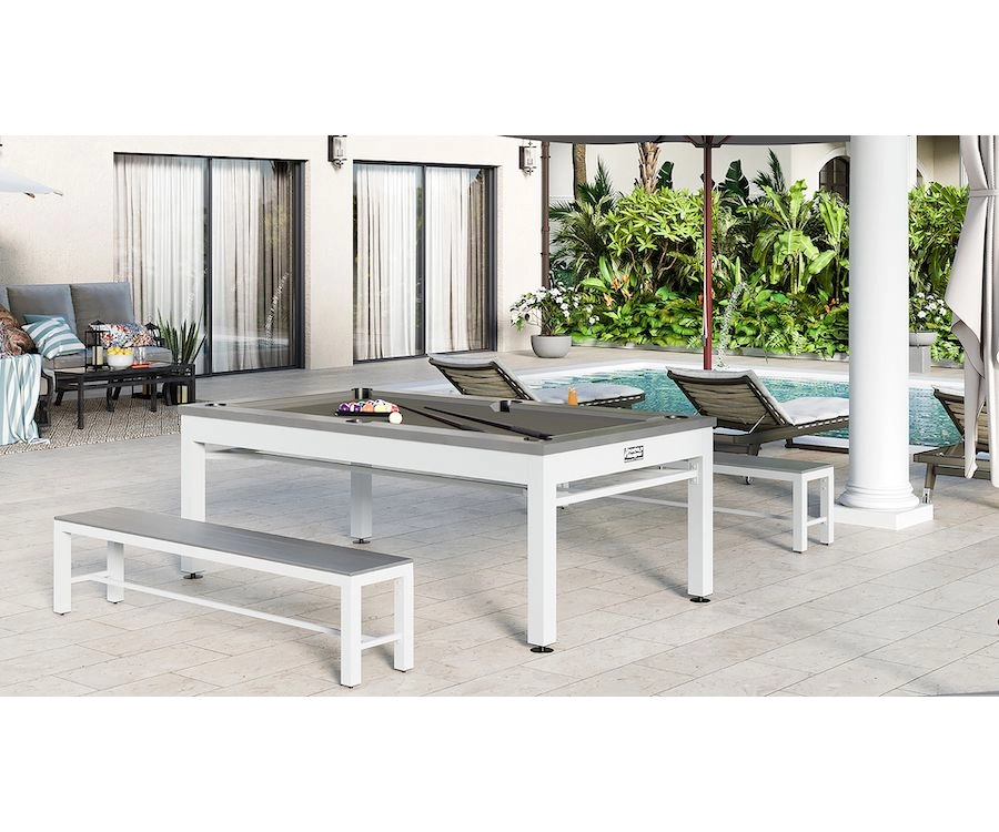 Nantucket 3-in-1 Outdoor Pool/Dining/Ping Pong Table From Spencer Marston - FREE Installation 3 Nantucket 3-in-1 Outdoor Pool/Dining/Ping Pong Table From Spencer Marston - FREE Installation