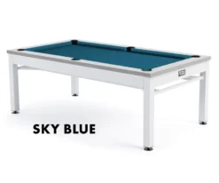 Nantucket 3-in-1 Outdoor Pool/Dining/Ping Pong Table From Spencer Marston - FREE Installation 27 Nantucket 3-in-1 Outdoor Pool/Dining/Ping Pong Table From Spencer Marston - FREE Installation -Billiard Equipment Store nantucket sky blue 1