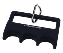 QK-S Cue Holder - 3 Cue -Billiard Equipment Store qhqks3 black 01