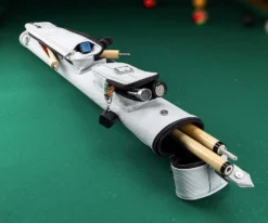 QKS Ray 2 Butt 2 Shaft Hard Case -Billiard Equipment Store qks03 grey 01