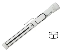QKS Artillery 2 Butt 3 Shaft Hard Case 23 QKS Artillery 2 Butt 3 Shaft Hard Case -Billiard Equipment Store qks04 white 01