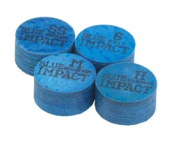 Navigator Blue Impact Pool Cue Tip (Single)