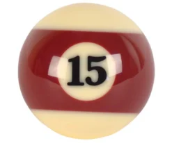 Super Aramith Pro Single Replacement Balls 33 Super Aramith Pro Single Replacement Balls -Billiard Equipment Store rbsap 15ball 01