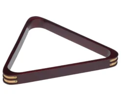 8 Ball Rack With Brass Corners -Billiard Equipment Store rk8b wine 01