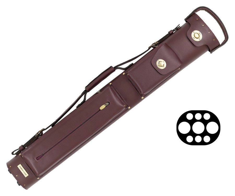 Tango Angus Burgundy 3 Butt 6 Shaft Hard Case 3 Tango Angus Burgundy 3 Butt 6 Shaft Hard Case