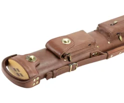 Tango Pampa Chestnut 2 Butt 4 Shaft Leather Cue Case 9 Tango Pampa Chestnut 2 Butt 4 Shaft Leather Cue Case -Billiard Equipment Store tapm24 chestnut 03