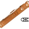 Tango Pampa Tan 2 Butt 4 Shaft Leather Cue Case -Billiard Equipment Store tapm24 tan 01